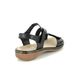 Rieker Comfortable Sandals - Black - 659C7-00 TITILATER
