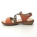 Rieker Comfortable Sandals - Orange - 659C7-38 TITILATER