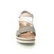 Rieker Wedge Sandals - Sage - 67454-91 MONTMARIGO