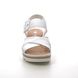 Rieker Wedge Sandals - White - 67463-80 MONTCROSS