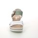 Rieker Wedge Sandals - White Mint - 67476-81 MONTUR