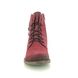 Rieker Ankle Boots - Red suede - 70840-35 PEERY