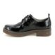 Rieker Lacing Shoes - Black patent - 72000-03 DOCLASS