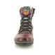 Rieker Lace Up Boots - Wine - 73343-35 JOLLYPEEP
