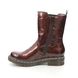Rieker Mid Calf Boots - Bronze patent - 76280-25 DOCHEL HI