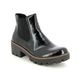 Rieker Chelsea Boots - Black patent - 79265-01 NITON