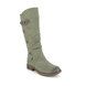 Rieker Knee-high Boots - Olive Green - 94775-54 FRESCA TEX