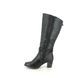 Rieker Knee-high Boots - Black - 96059-00 SALALONG WIDE CALF