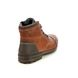 Rieker Boots - Brown leather - F1322-24 BRAINY CAP