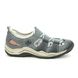 Rieker Walking Shoes - Navy - L0561-14 JEER
