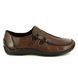 Rieker Comfort Slip On Shoes - Brown - L1751-25 CELIA 72