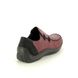 Rieker Comfort Slip On Shoes - Wine leather - L1751-35 CELIA 72