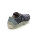 Rieker Comfort Slip On Shoes - Navy Leather - L1766-14 CELIAPERF