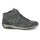 Rieker Lace Up Boots - Grey - L5225-01 MONTEHOLY