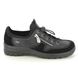 Rieker Lacing Shoes - Black Suede - L7157-00 EIKEZIP TEX