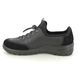 Rieker Lacing Shoes - Black Suede - L7157-00 EIKEZIP TEX