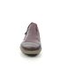Rieker Comfort Slip On Shoes - Brown Wine - L7571-25 ZIGSHU TEX