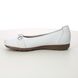 Rieker Pumps - White Leather - L9360-80 ROVER CRAFT