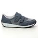 Rieker Comfort Slip On Shoes - Denim blue - N1168-14 PEARL 2V X-WIDE
