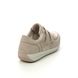 Rieker Comfort Slip On Shoes - Beige - N1168-63 PEARL 2V X-WIDE