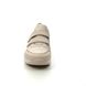 Rieker Comfort Slip On Shoes - Beige - N1168-63 PEARL 2V X-WIDE