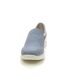 Rieker Comfort Slip On Shoes - Denim blue - N3363-10 BACCIAGO