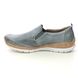 Rieker Comfort Slip On Shoes - Denim leather - N4274-12 EMPILUCAS