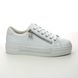 Rieker Trainers - WHITE LEATHER - N4921-81 LIMAGE