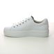Rieker Trainers - WHITE LEATHER - N4921-81 LIMAGE