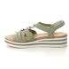 Rieker Wedge Sandals - Mint green - V0245-52 SITANAMO