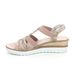 Rieker Wedge Sandals - Pink - V3822-31 HYFAWNI