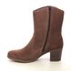 Rieker Ankle Boots - Tan Suede - Y2057-20 SADDLE WEST