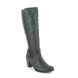 Rieker Knee-high Boots - Black - Y8993-00 TOOLON TEX