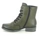 Rieker Lace Up Boots - Green - Y9718-52 PAMBER
