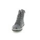Rieker Lace Up Boots - Black - Z4210-00 GRIPCHECK