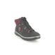 Rieker Lace Up Boots - Black - Z4219-00 GRIPCLO