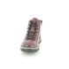 Rieker Lace Up Boots - Wine - Z4243-36 GRIPTAR TEX