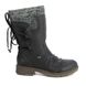 Rieker Mid Calf Boots - Black - Z4773-01 FRESCANDRO TEX
