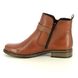 Rieker Chelsea Boots - Tan Leather - Z4959-22 PEECHEZ