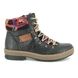 Rieker Lace Up Boots - Black - Z6743-00 POLARPEEPS