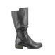 Rieker Mid Calf Boots - Black leather - Z9563-00 INDAFIT MID