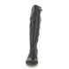 Rieker Knee-high Boots - Black leather - Z9591-00 INDAFIT STRETCH