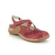 Romika Westland Mary Jane Shoes - Red - 10185/40450 MILLA  125 CROS