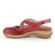 Romika Westland Mary Jane Shoes - Red - 10185/40450 MILLA  125 CROS