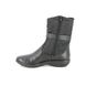 Romika Westland Mid Calf Boots - Black leather - 32424/17 100 ORLEANS 124 TEX