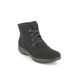 Romika Westland Lace Up Boots - Black - 32426/102100 ORLEANS 126 TEX