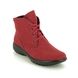 Romika Westland Lace Up Boots - Red - 32426/102400 ORLEANS 126 TEX