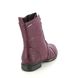 Romika Westland Lace Up Boots - Wine - 723762/781391 VENUS 62 TEX