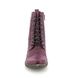 Westland Lace Up Boots - Wine - 723762/781391 VENUS 62 TEX