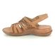 Roselli Comfortable Sandals - Dark Tan - 2020/04 GRACE